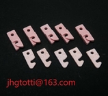 Vista - as peças AL2O3 cerâmicas resistentes rosqueiam guias para a maquinaria de matéria têxtil