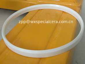 Anel cerâmico do selo da zircônia dobro da borda para a impressora da almofada do copo da tinta