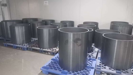 Cerâmica de carburo de silício negro Usada em Mecânica Fabricação de papel Tratamento térmico Eletrônica Semicondutores