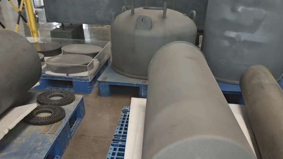 Tubos de processo SIC para processos como o processo de oxidação por anilhamento de semicondutores e difusão fotovoltaica