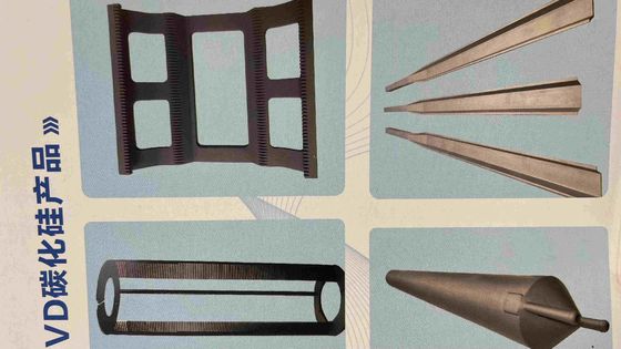 Componentes de carburo de silício de alta precisão para equipamentos de semicondutores e equipamentos LED