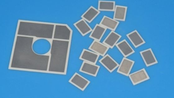 DBC Substrato Cerâmico Ficha de cobre de ligação direta Para IGBT Alta dureza Excelente resistência à corrosão garantida