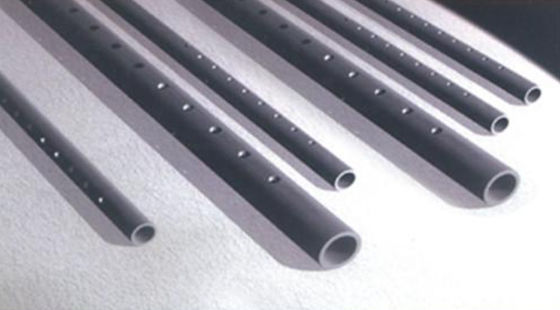 Peças do tubo das tubulações de ar refrigerando da cerâmica do carboneto de silicone das estufas mecânicas