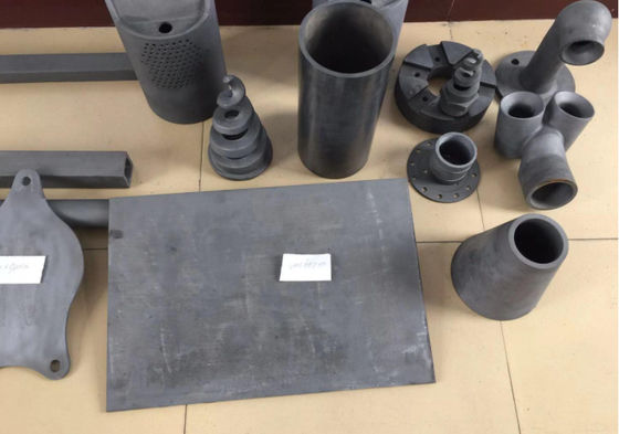 O refratário dado forma especial do cadinho da cerâmica do carboneto de silicone telha as peças