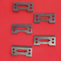 Da zircônia elétrica cerâmica do preto da tosquiadeira de cabelo das peças da zircônia lâmina de lâmina cerâmica